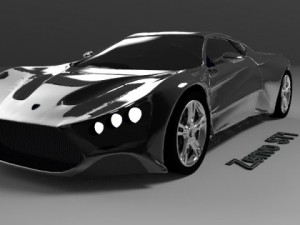 zenvo st1 3D Модель