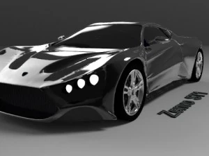 zenvo st1 3D Model
