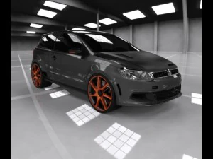 वीडब्ल्यू पोलो आर 3D मॉडल