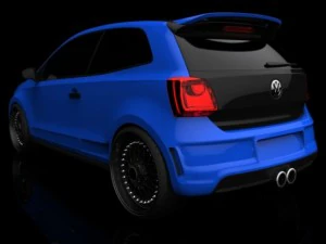 vw polo r 3D Model