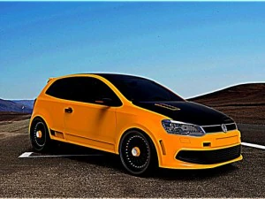 vw polo r 3D Model