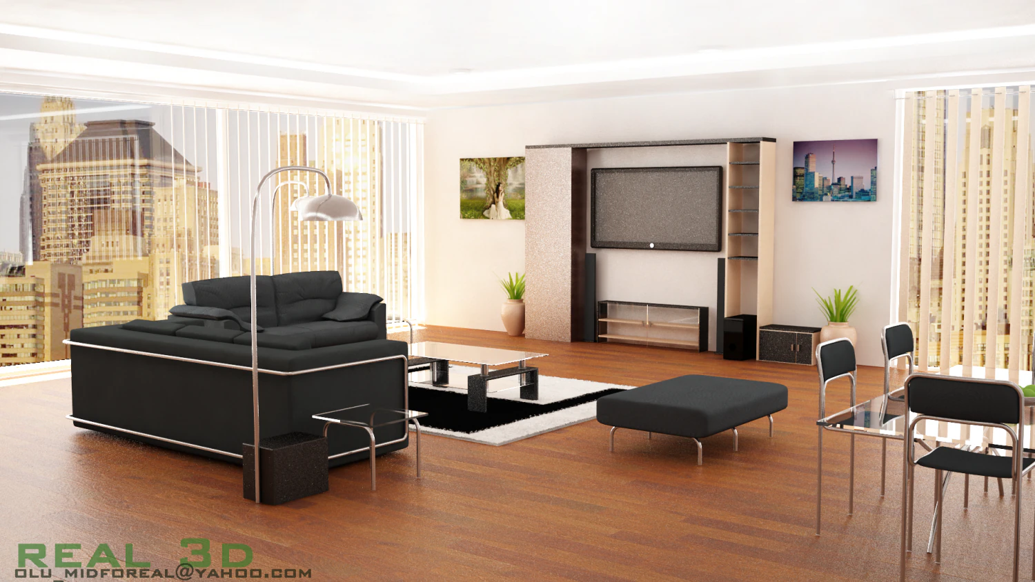 sofa and pillows 3D Model .c4d .max .obj .3ds .fbx .stl .blend 