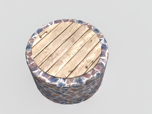 well Modelo 3D .c4d .max .obj .3ds .fbx .stl .blend 