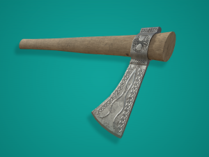 celtic axe 3D मॉडल