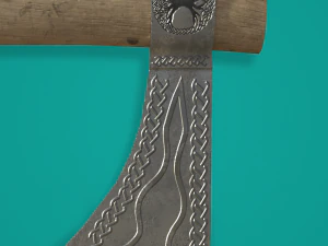 celtic axe 3D Model