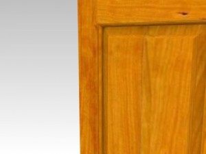 cherry door special frame Model 3D