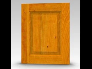 cherry wooden door 3D Model