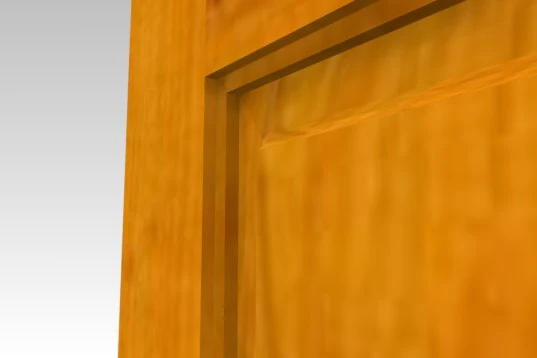 wood cherry door 3D Model .c4d .max .obj .3ds .fbx .stl .blend 
