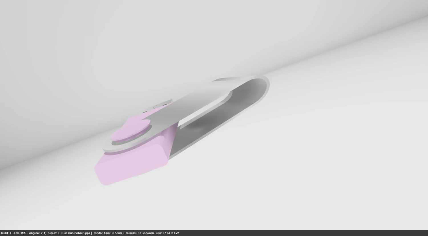usb 3D Model .c4d .max .obj .3ds .fbx .stl .blend 