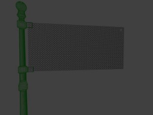 canadian flag 3D Model