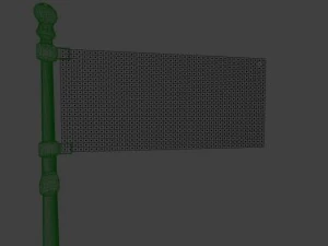 canadian flag 3D Model