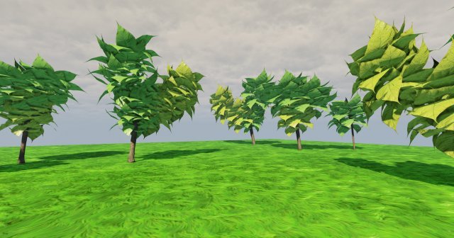 catalpa tree Model 3D .c4d .max .obj .3ds .fbx .stl .blend 