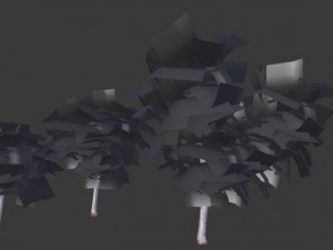 catalpa tree Model 3D