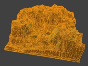 mountains model or heightmap 3D Модель