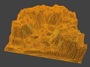 mountains model or heightmap 3D Model