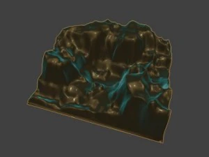 mountains model or heightmap 3D Model