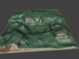 islands model or heightmap 3D Model