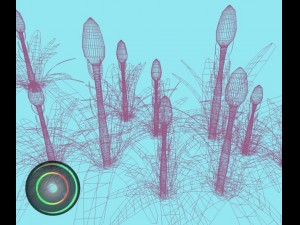 cone headed guzmania 3D Model