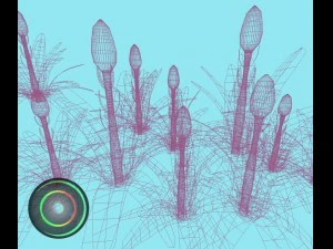 cone headed guzmania 3D Model