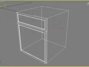 cupboard in the bedroom 3D Model