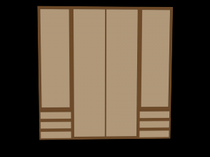 wardrobe Modelo 3D