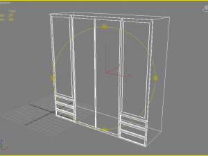 wardrobe Modelo 3D