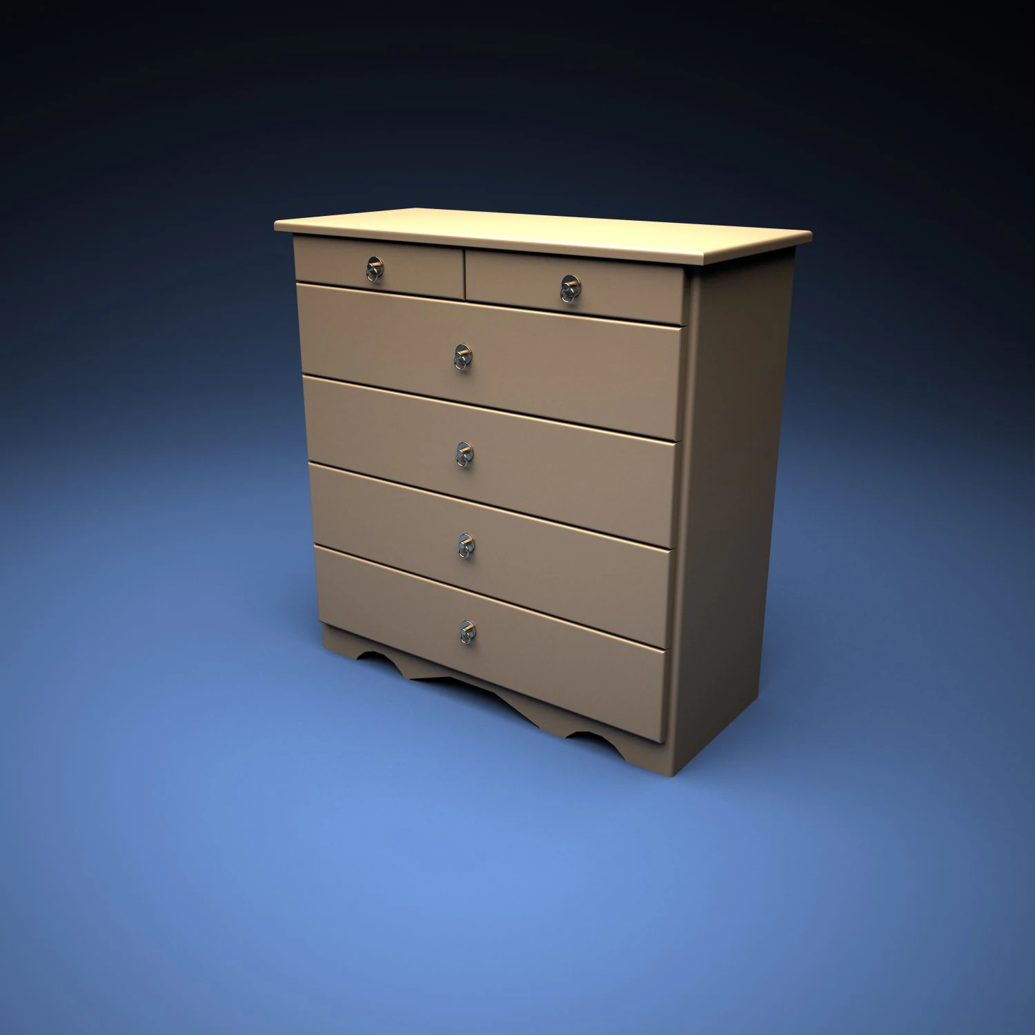 cabinet curbstone 3D Model .c4d .max .obj .3ds .fbx .stl .blend 