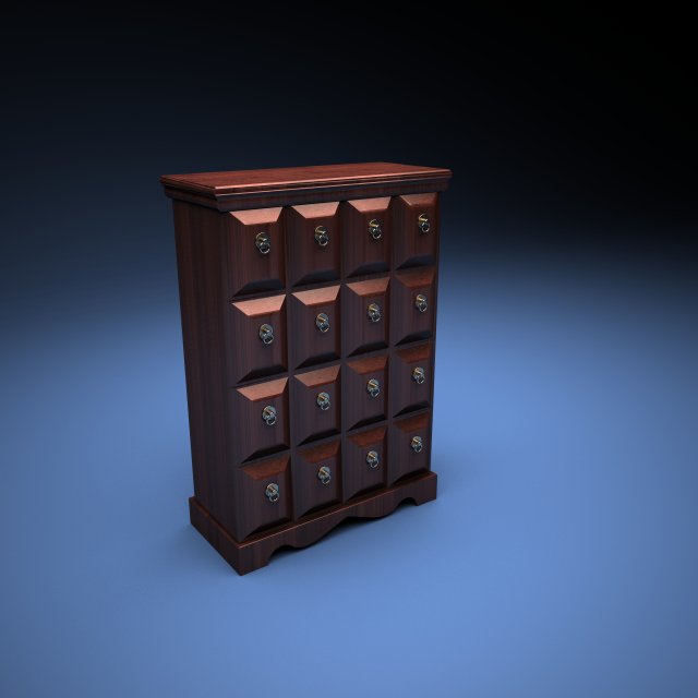 cabinet curbstone Modelo 3D .c4d .max .obj .3ds .fbx .stl .blend 