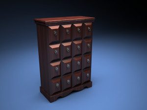 cabinet curbstone 3D Model