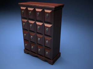 krawężnik szafki Model 3D