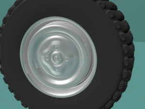 mud terrain tire 3D Model