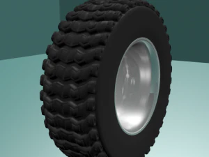 mud terrain tire 3D Model