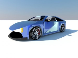 model 1 2013 3D Модель
