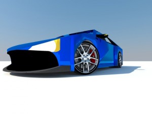 model 1 2013 3D Модель