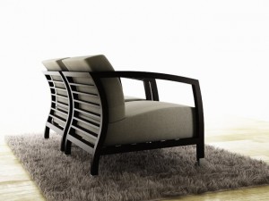 stua malena chair all scene setup Model 3D