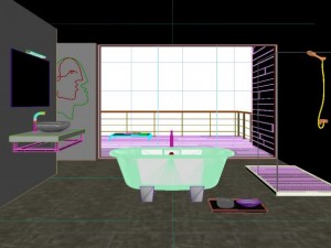 bathroom ambient 5 3D Model