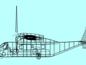 V-22 Osprey Solid Assembly Model 3Dモデル