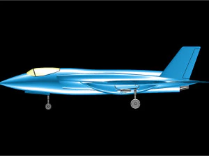 The USAF F-35A Solid Assembly Model 3D Model