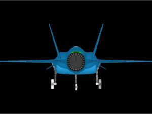 The USAF F-35A Solid Assembly Model Modelo 3D