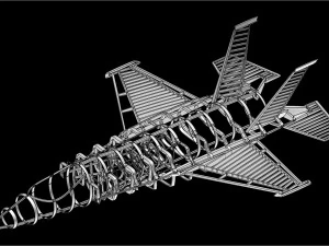 The USAF F-35A Solid Assembly Model 3D Model