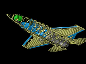 The USAF F-35A Solid Assembly Model 3D Model