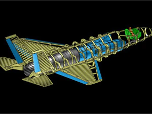 The USAF F-35A Solid Assembly Model 3D Model