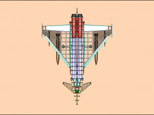 Modello di assemblaggio solido dell'Euro Fighter Typhoon Modello 3D