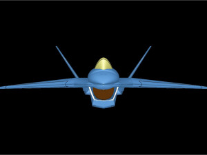 Boeing X-32 Aircraft Solid Assembly Model 3D Модель