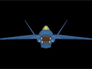 Boeing X-32 Aircraft Solid Assembly Model 3D Модель