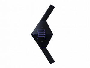 B-21 Stealth Bomber Speculated Solid Assembly Model Modelo 3D
