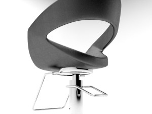 modern barber chair 3D Model