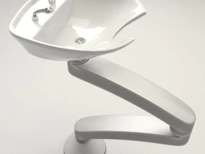 pia de shampoo Modelo 3D