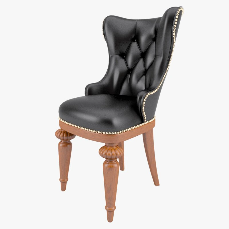 classic chair 3D Model .c4d .max .obj .3ds .fbx .stl .blend