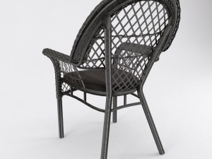ikea lekke garden chair 3D 模型